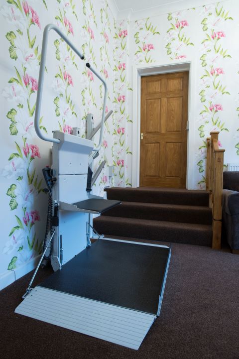 Stairiser SR inclined platform lift Oaklodge.jpg