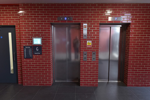 Category 1 Vandal Resistant lifts within Peabody Estate