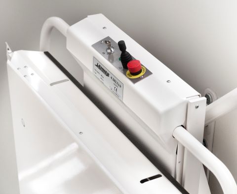 Joystick controls on platform sidewall.jpg