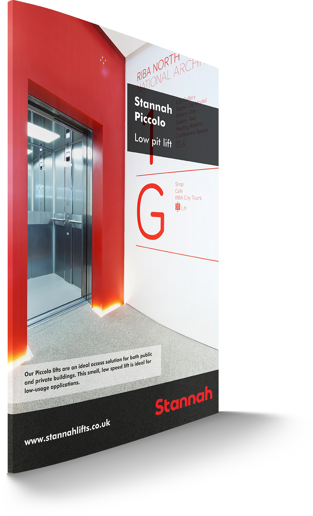 Low Pit Hybrid Lift Range Piccolo Stannah