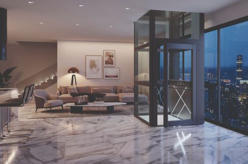 Midilift PL vertical platform lifts for the home can add style and accessibility