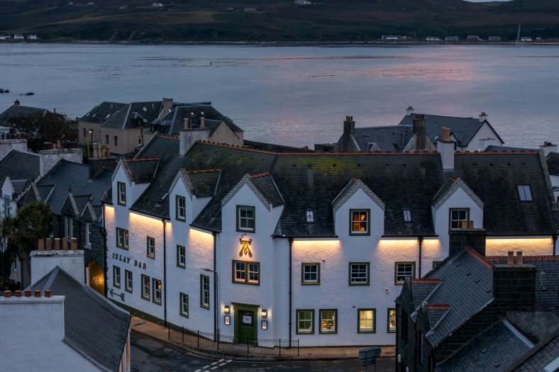 Exterior view of Ardbeg House Hotel