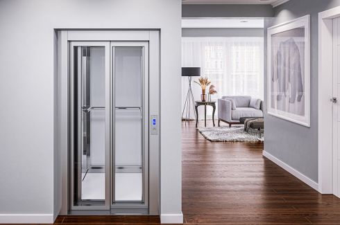 Powered sliding doors provide easy access and save space too
