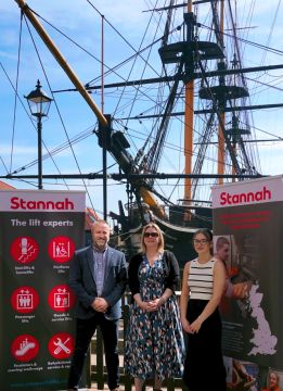 Stannah champions STEM Programme at National Museum of the Royal Navy Hartlepool