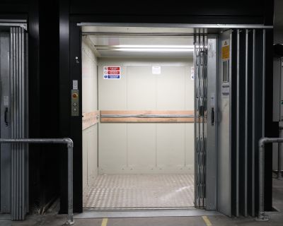 3 Stannah goods lifts support growing CLEAN Yeovil laundry
