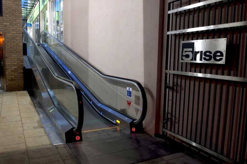 Bringing access to the £5 million 5Rise retail and residential complex.