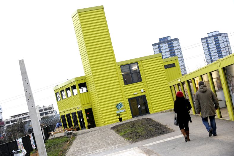 A Midilift SL platform lift brought access for all to the View Tube, built to offer the  best views of the 2012 Olympic Park.