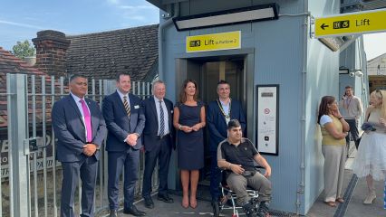 Stannah Lifts transforms seven Network rail stations with step-free access